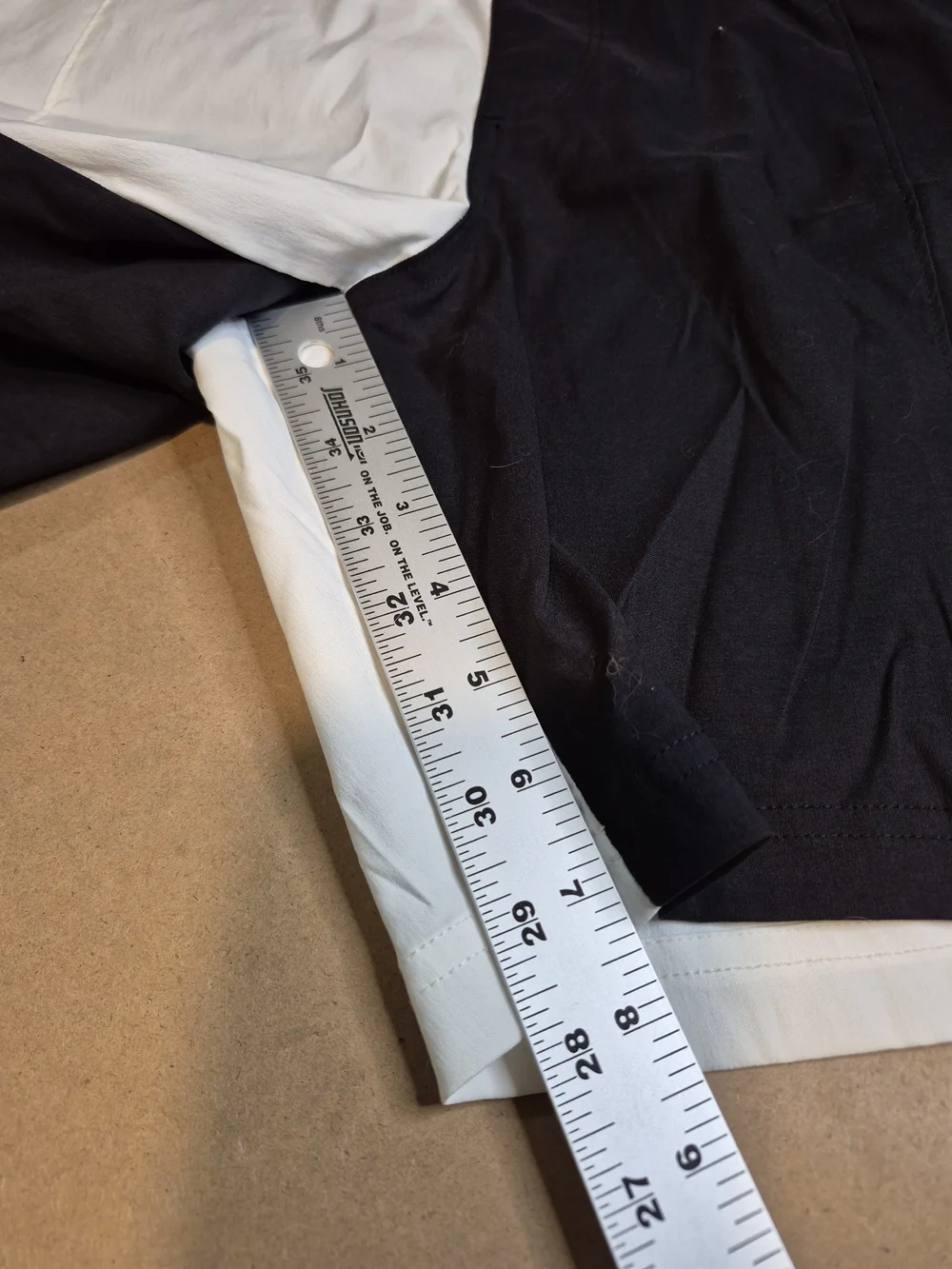 The North Face Men's Black and White Athletic Shorts 4574/7